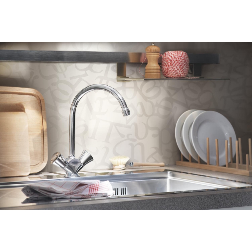 GROHE 31831001 - Köksblandare COSTA L, blank krom
