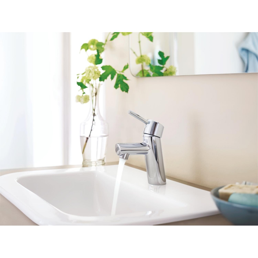GROHE 32204001 - Tvättställsblandare CONCETTO DN 15, blank krom