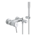 GROHE 32212001 - Badkarsset med CONCETTO-blandare, polerad krom