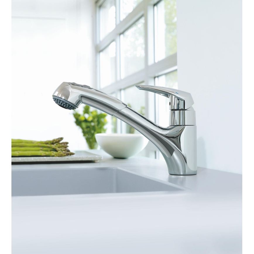 GROHE 32257001 - EURODISC köksblandare i polerad krom