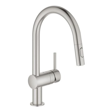 GROHE 32321DC2 - Köksblandare i rostfritt stål