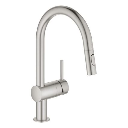 GROHE 32321DC2 - Köksblandare i rostfritt stål
