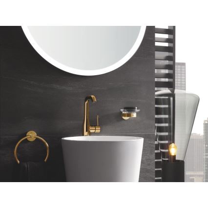 GROHE 32628GL1 - Tvättställsblandare ESSENCE, storlek L, guld