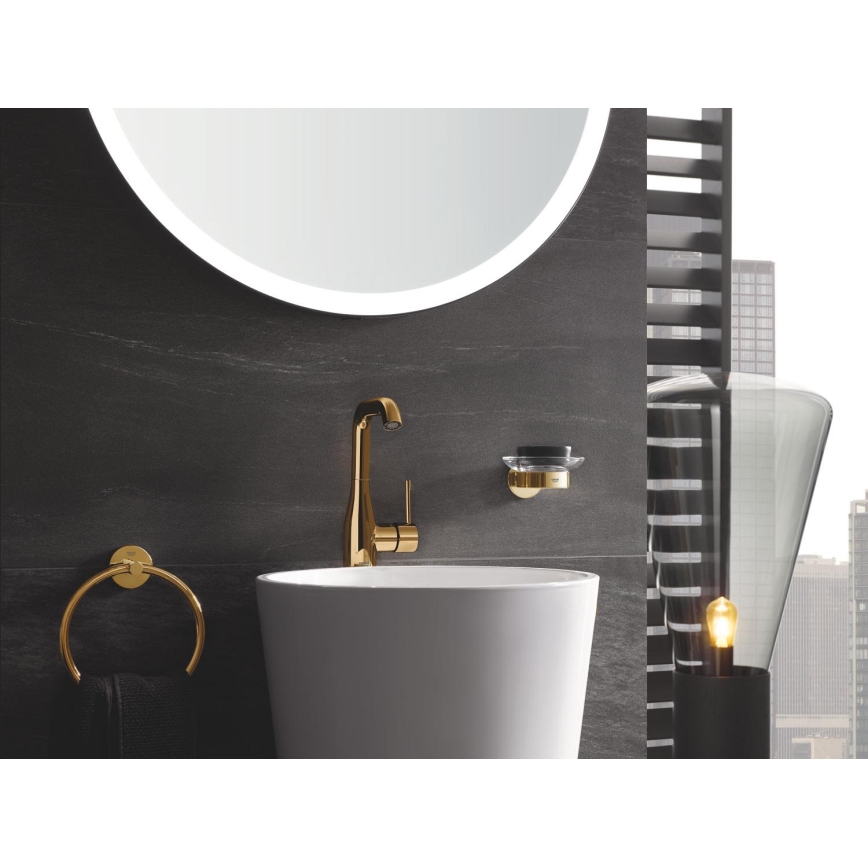 GROHE 32628GL1 - Tvättställsblandare ESSENCE, storlek L, guld