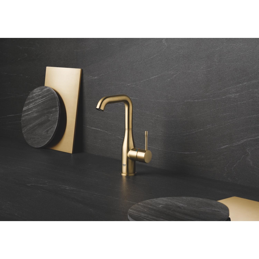 GROHE 32628GN1 - ESSENCE tvättställsblandare, storlek L, guld