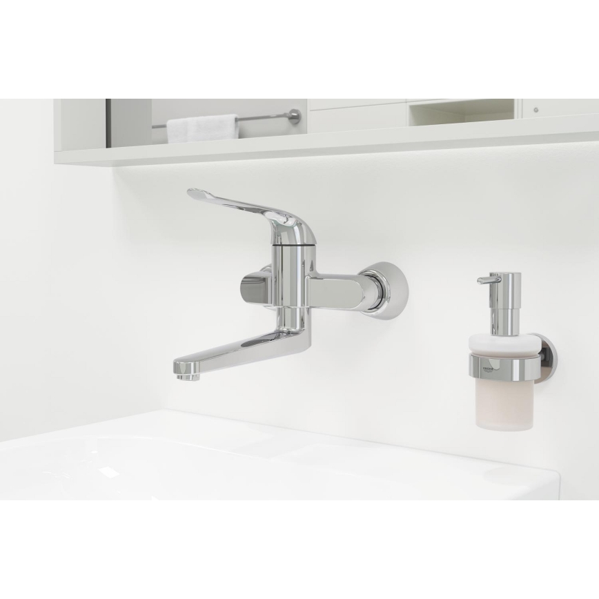 GROHE 32773000 - Tvättställsblandare EUROECO SPECIAL, 257 mm, polerad krom