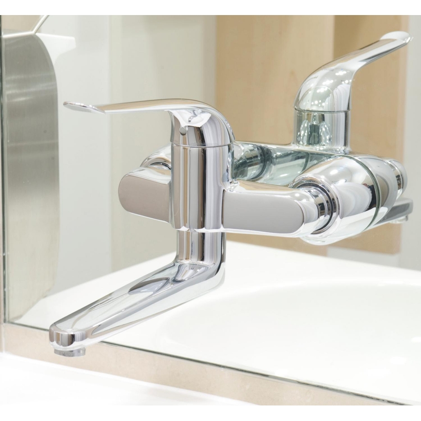 GROHE 32773000 - Tvättställsblandare EUROECO SPECIAL, 257 mm, polerad krom