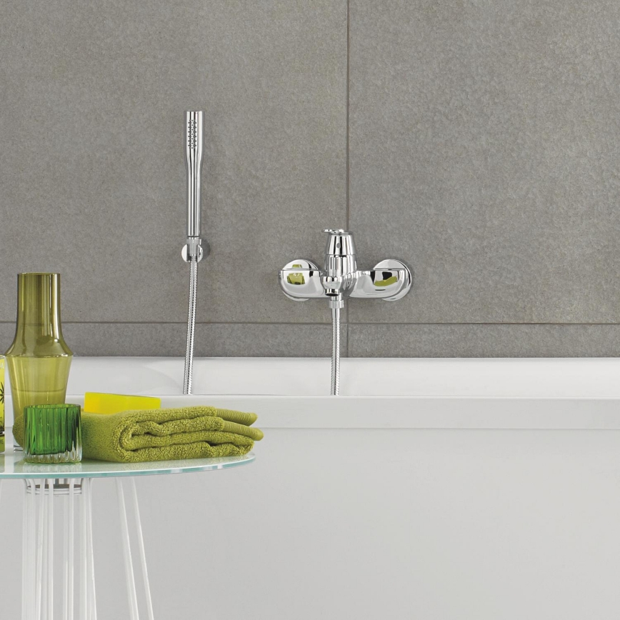 GROHE 32832000 - Badkarsset med blandare EUROSMART COSMOPOLITAN, polerad krom