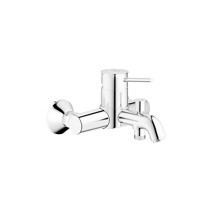 GROHE 32865000 - Badkarsblandare BAUCLASSIC DN 15 polerad krom