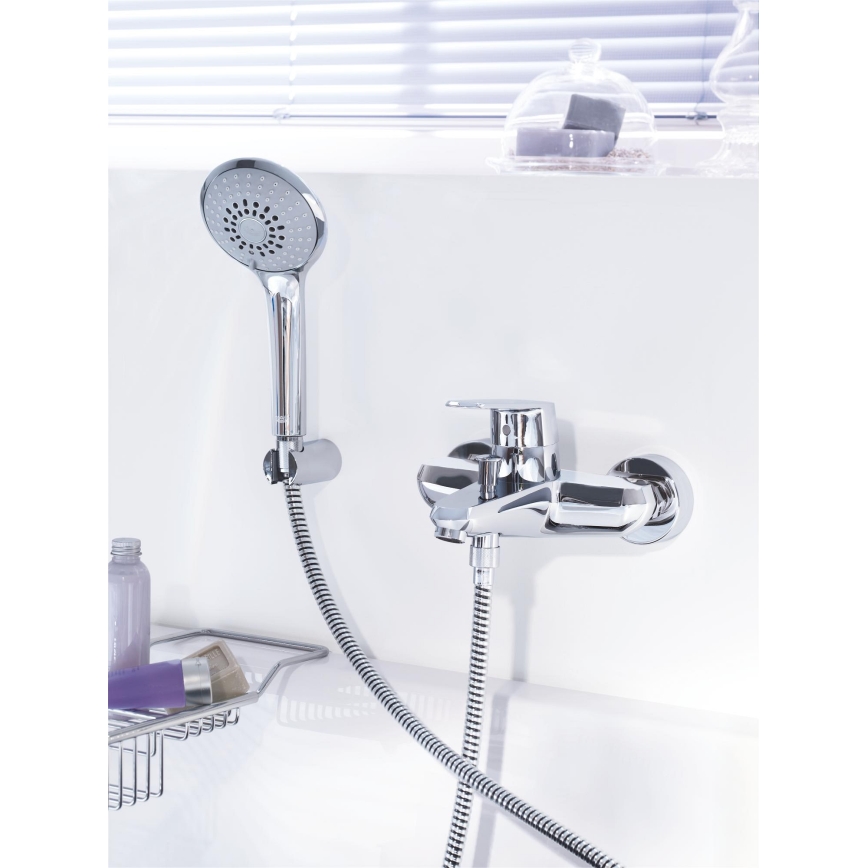 GROHE 33395002 - Badkarsset med EURODISC COSMOPOLITAN-blandare i blank krom