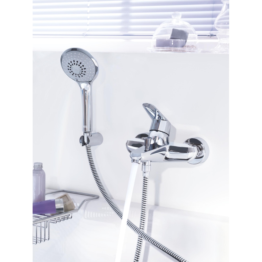 GROHE 33395002 - Badkarsset med EURODISC COSMOPOLITAN-blandare i blank krom