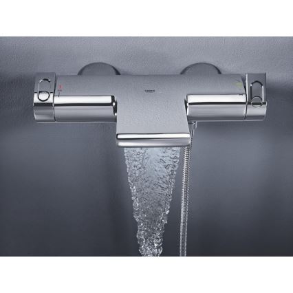 GROHE 34174001 - Termostatisk badkarsblandare GROHTHERM 2000 172 mm blank krom