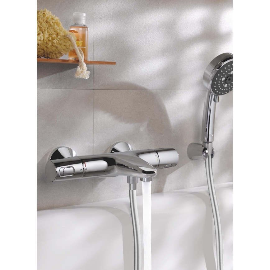 GROHE 34227002 - Termostatisk badkarsblandare PRECISION TREND DN 15 polerad krom