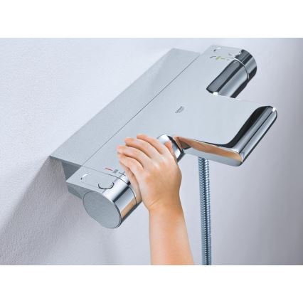 GROHE 34464001 - GROHTHERM 2000 termostatblandare för badkar DN 15, polerad krom