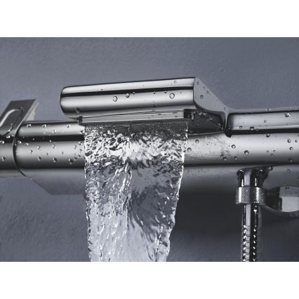 GROHE 34464001 - GROHTHERM 2000 termostatblandare för badkar DN 15, polerad krom