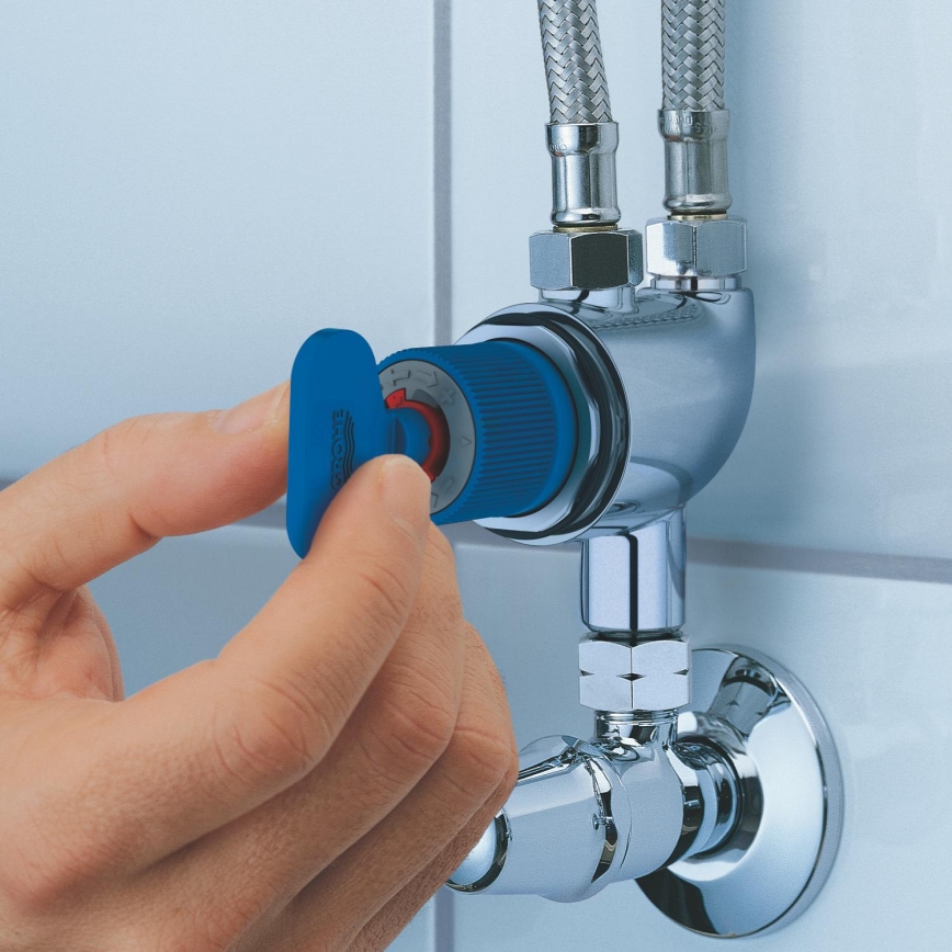 GROHE 34487000 - Termostatiskt skållningsskydd GROHTHERM MICRO krom