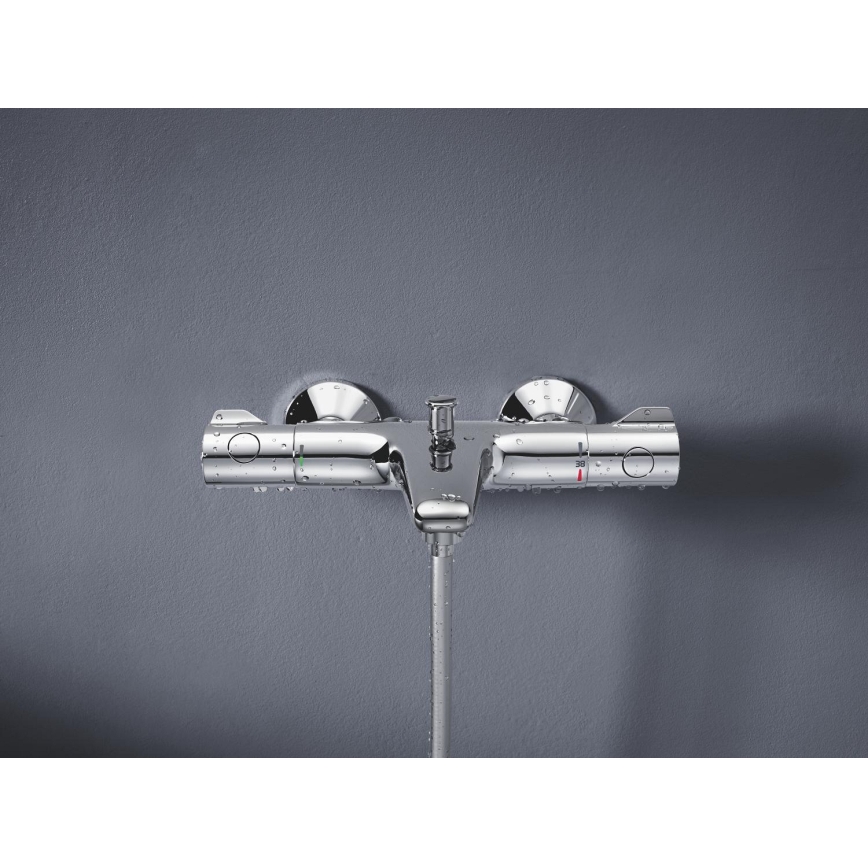 GROHE 34567000 - Termostatisk badkarsblandare GROHTHERM 800 DN 15, polerad krom