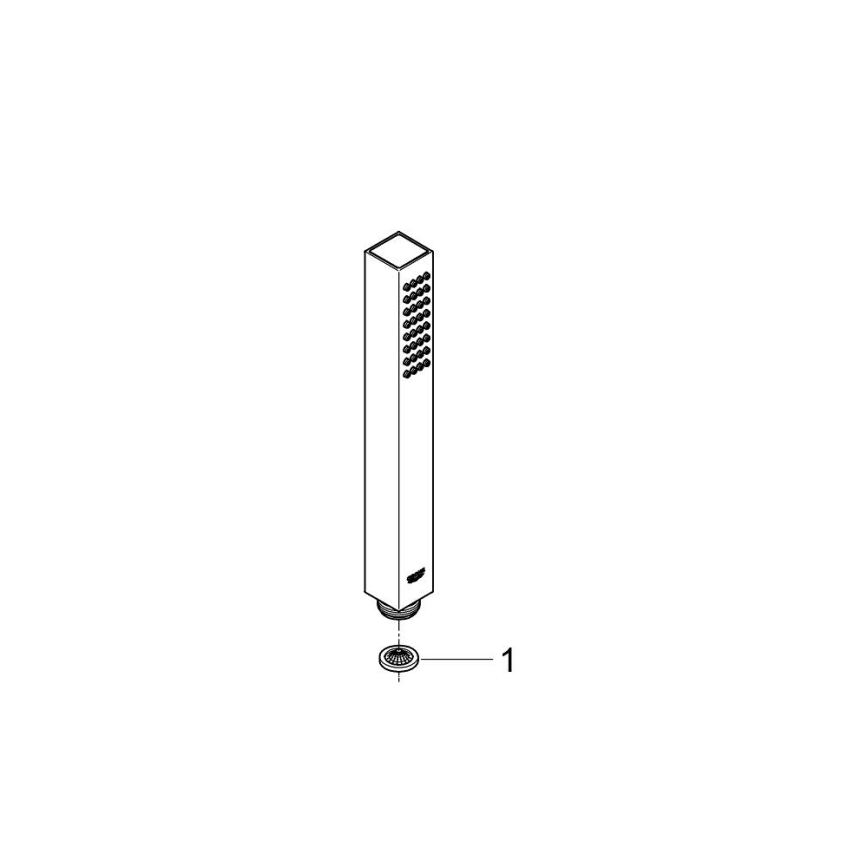 GROHE 34712000 - Duschset SMARTCONTROL 310 × 310 mm blank krom