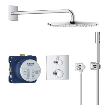 GROHE 34730000 - Duschset GROHTHERM RAINSHOWER COSMOPOLITAN 310 422 mm krom