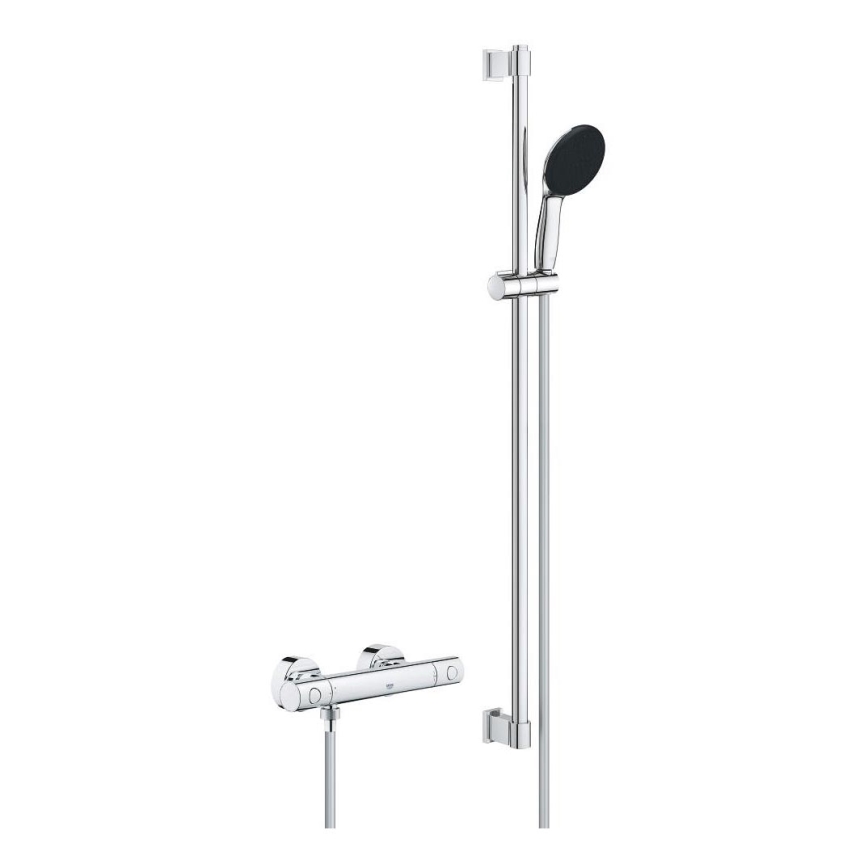 GROHE 34857000 - PRECISION GET 12” termostatisk duschblandare i polerad krom