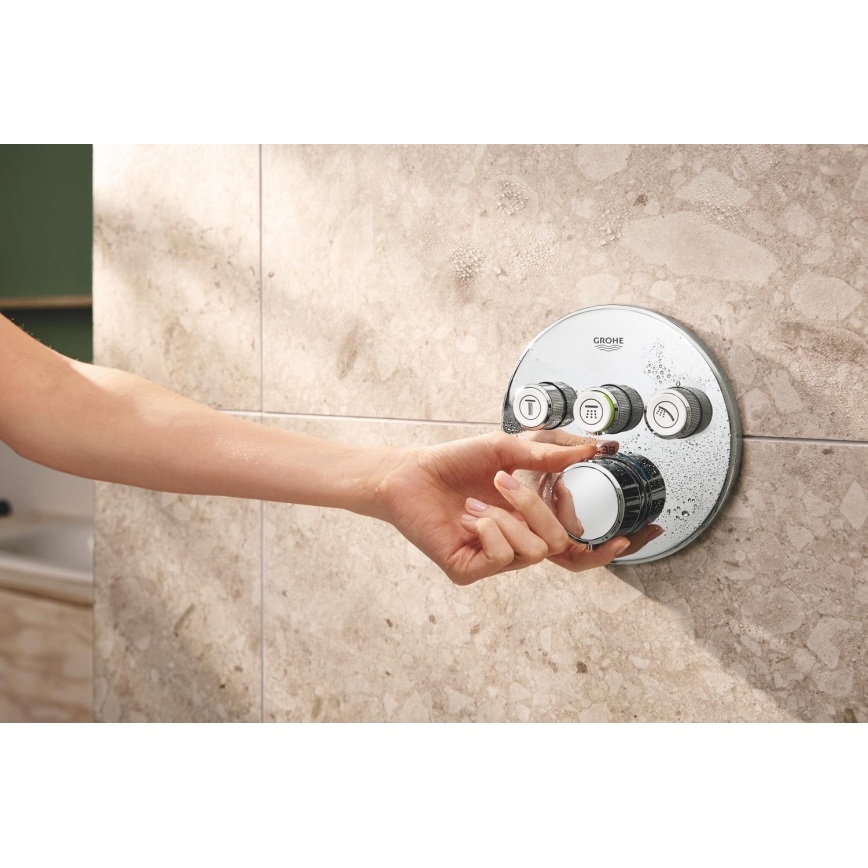 GROHE 34874000 - Duschsystem PRECISION SMARTCONTROL 310 mm blank krom