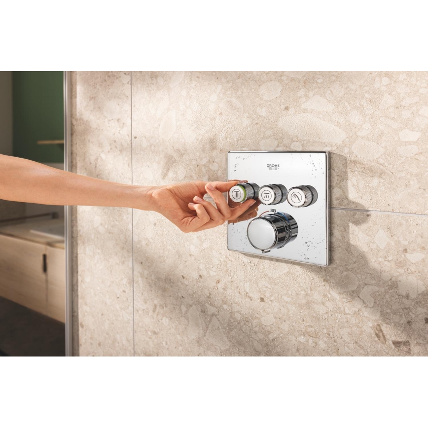 GROHE 34875000 - Duschsystem PRECISION SMARTCONTROL 310 mm polerad krom