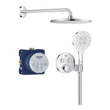 GROHE 34877000 - Duschsystem VITALIO RAIN MONO 310 blank krom