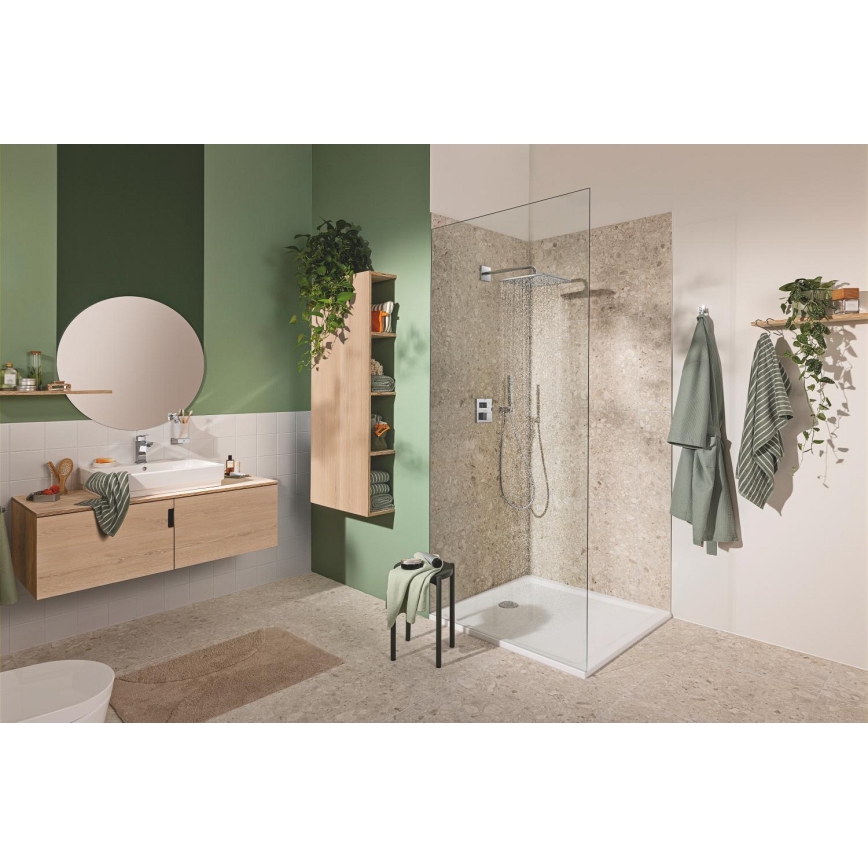 GROHE 34879000 - Infällt duschsystem PRECISION CUBE 310 × 310 mm krom