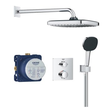 GROHE 34882000 - Duschsystem PRECISION VITALIO COMFORT 250 blank krom