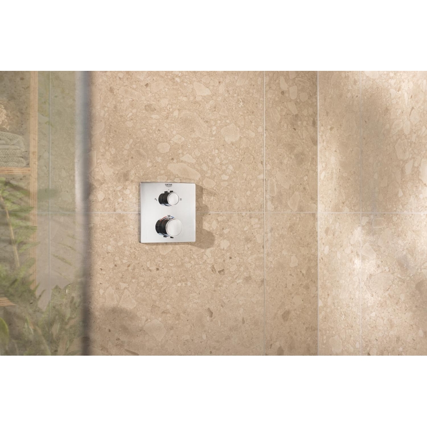 GROHE 34882000 - Duschsystem PRECISION VITALIO COMFORT 250 blank krom