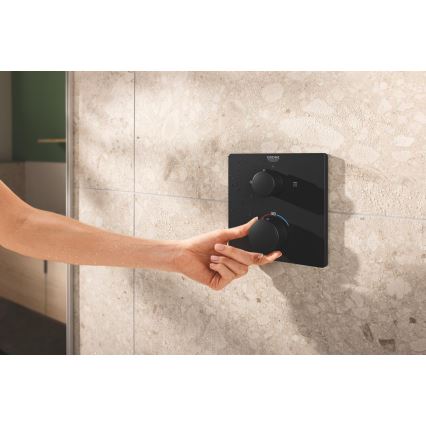 GROHE 348822430 - Duschset PRECISION 250 × 250 mm svart