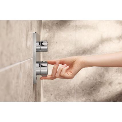 GROHE 348822430 - Duschset PRECISION 250 × 250 mm svart