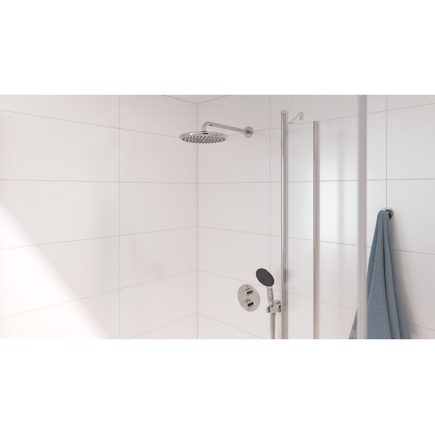 GROHE 34883000 - Duschsystem PRECISION VITALIO START 250 blank krom