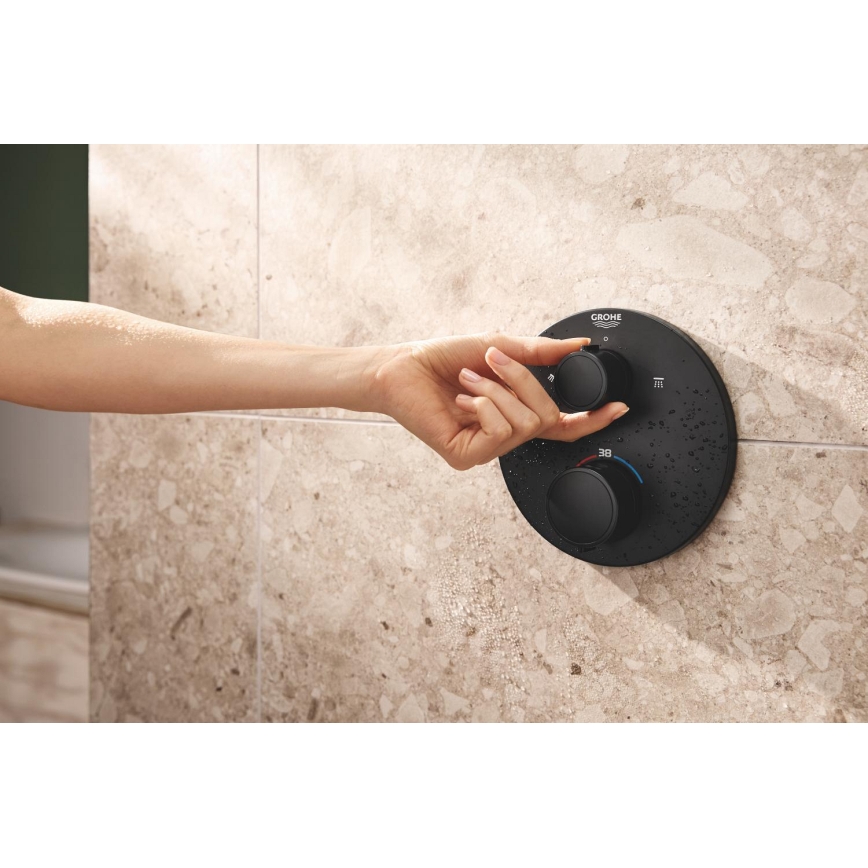 GROHE 348832430 - Duschset VITALIO START 250 mm svart