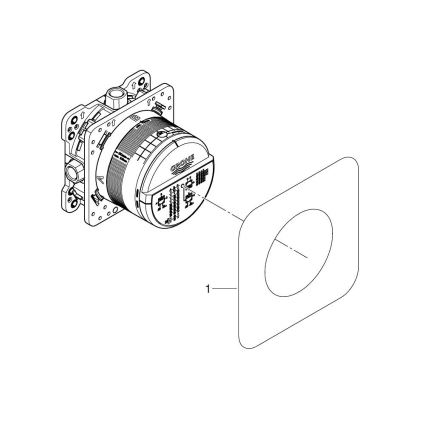 GROHE 35600000 - Universell inbyggnadskropp RAPIDO SMARTBOX DN 15