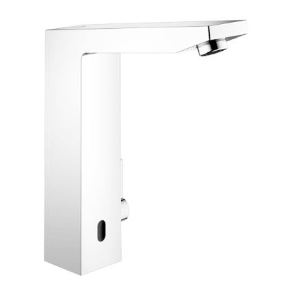 GROHE 36440000 - IR-aktiverad elektronisk tvättställsblandare EUROCUBE E DN 15, krom