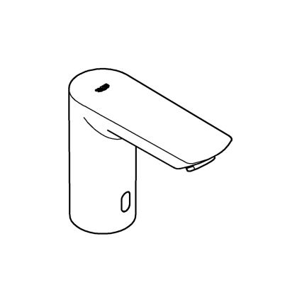 GROHE 36452000 - Infraröd elektronisk tvättställsblandare BAU COSMOPOLITAN E krom