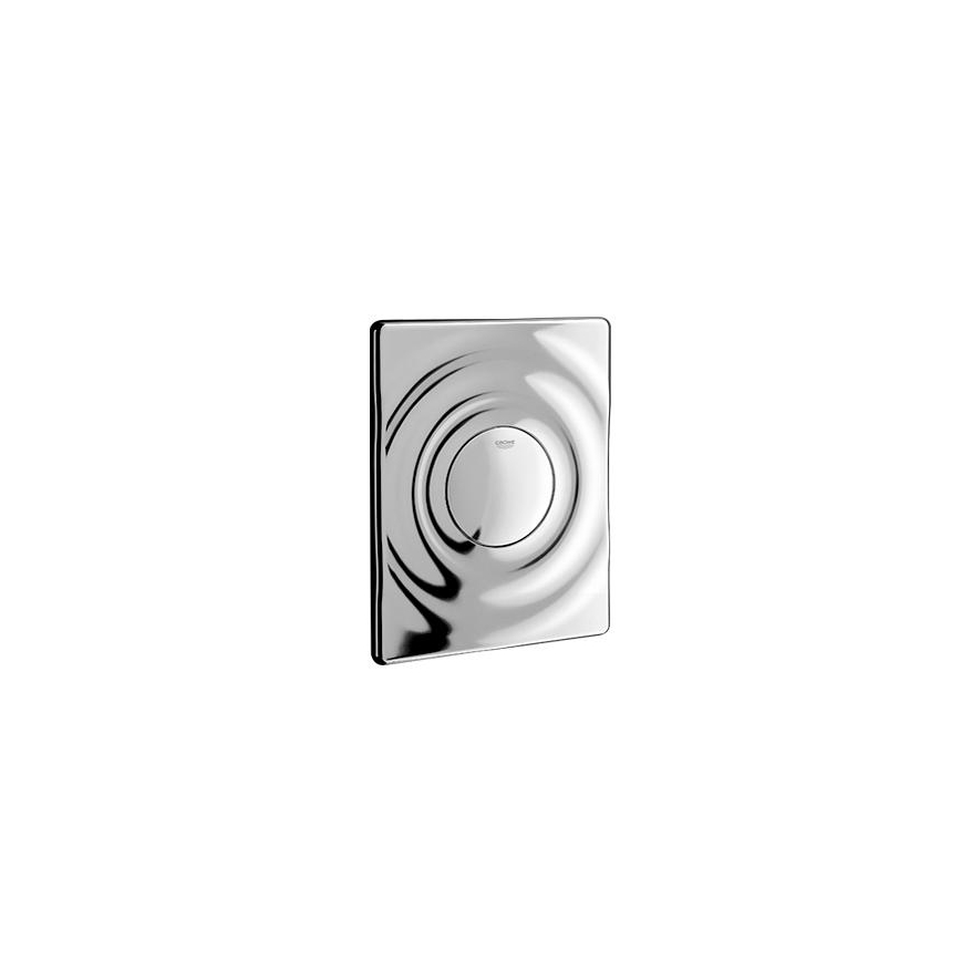 GROHE 37063000 - Tryckknapp SURF 156 × 197 mm blank krom
