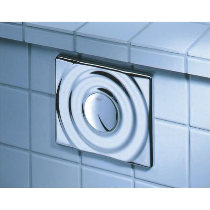 GROHE 37063000 - Tryckknapp SURF 156 × 197 mm blank krom