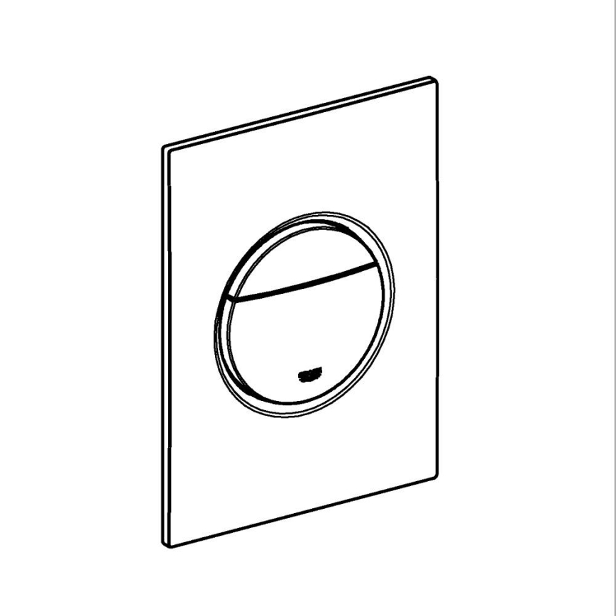 GROHE 37601P00 - Spolknapp NOVA COSMOPOLITAN S 130 × 172 mm krom