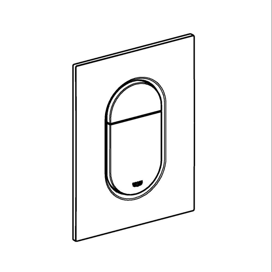 GROHE 37624GN0 - Spolplatta ARENA COSMOPOLITAN S 130 × 172 mm guld