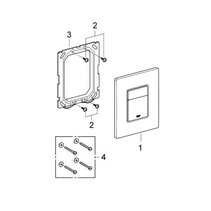 GROHE 38732DL0 - Spolplatta SKATE COSMOPOLITAN 156 × 197 mm koppar