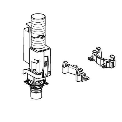 GROHE 38736000 - Ombyggnadssats för tvåknappsspolning GD 2