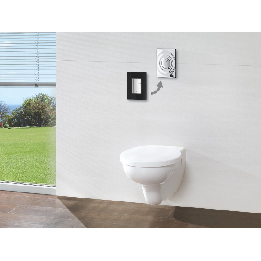 GROHE 38861000 - Spolknapp SURF 156 × 197 mm polerad krom