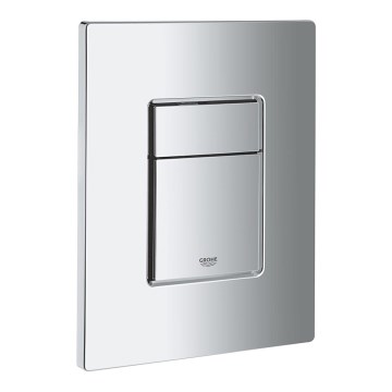 GROHE 38966000 - Spolknapp EVEN 156 × 197 mm blank krom