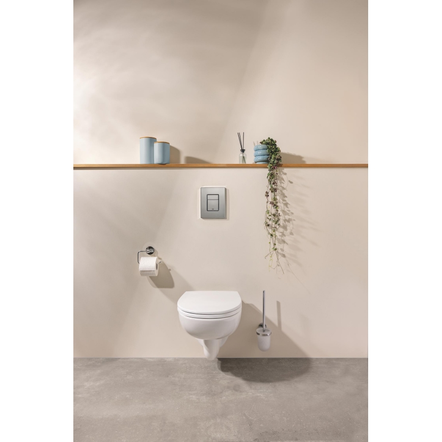 GROHE 38966000 - Spolknapp EVEN 156 × 197 mm blank krom
