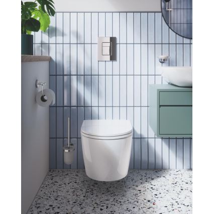 GROHE 38966000 - Spolknapp EVEN 156 × 197 mm blank krom