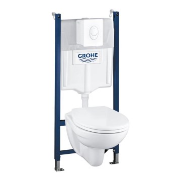 GROHE 39116000 - 4-i-1-set med keramik SOLIDO COMPACT 1,13 m
