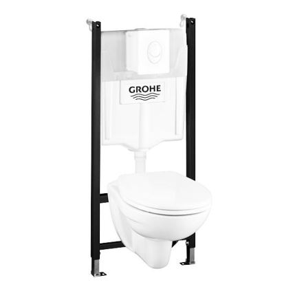 GROHE 39116000 - 4-i-1-set med keramik SOLIDO COMPACT 1,13 m