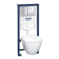GROHE 39186000 - 4-i-1-set med sanitetskeramik SOLIDO COMPACT 1,13 m